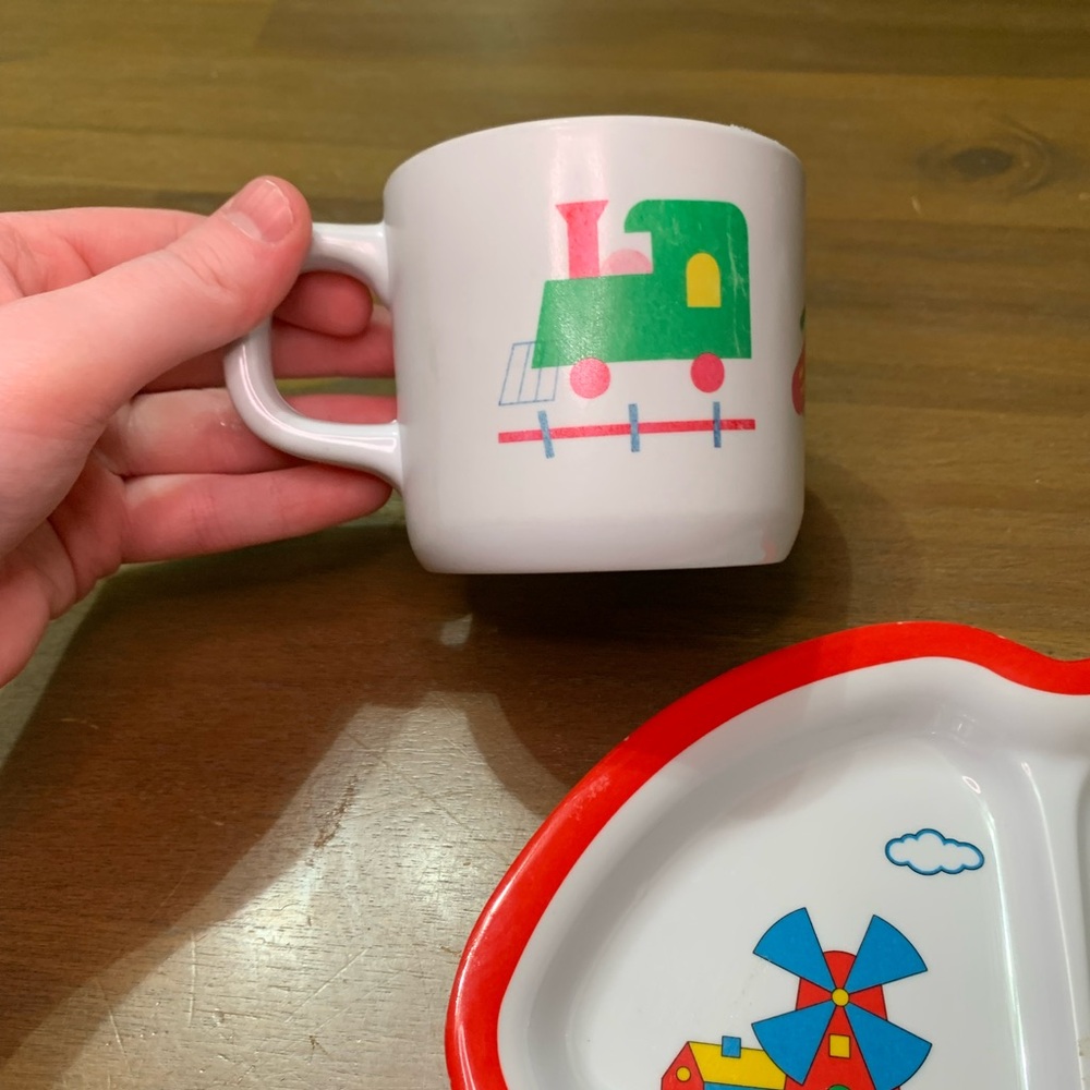 Vintage Peco Children's Dish Set - Picture 4 of 12